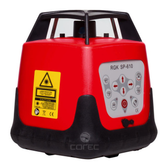 Ротационный лазерный нивелир RGK SP 610 - интернет-магазин Согес