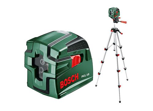 Лазерный уровень Bosch PCL 10 Set (0.603.008.121) - интернет-магазин Согес
