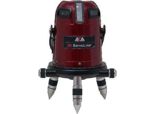 Лазерный нивелир ADA 6D SERVOLINER (4V4H1D) - интернет-магазин Согес