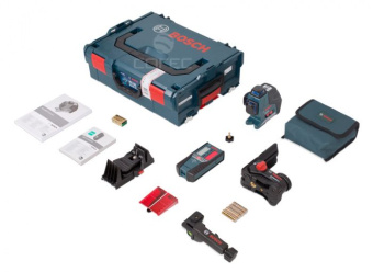 Лазерный уровень Bosch GLL 3-80 P Professional + LR2 + BM1 + L-Boxx (0.601.063.30A) - интернет-магазин Согес
