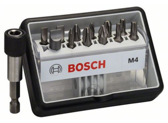 Набор Robust Line из 12+1 насадок-бит Bosch M Extra Hart - интернет-магазин Согес