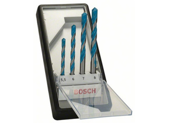 Набор Robust Line из 4 сверл Bosch CYL-9 Multi Construction - интернет-магазин Согес